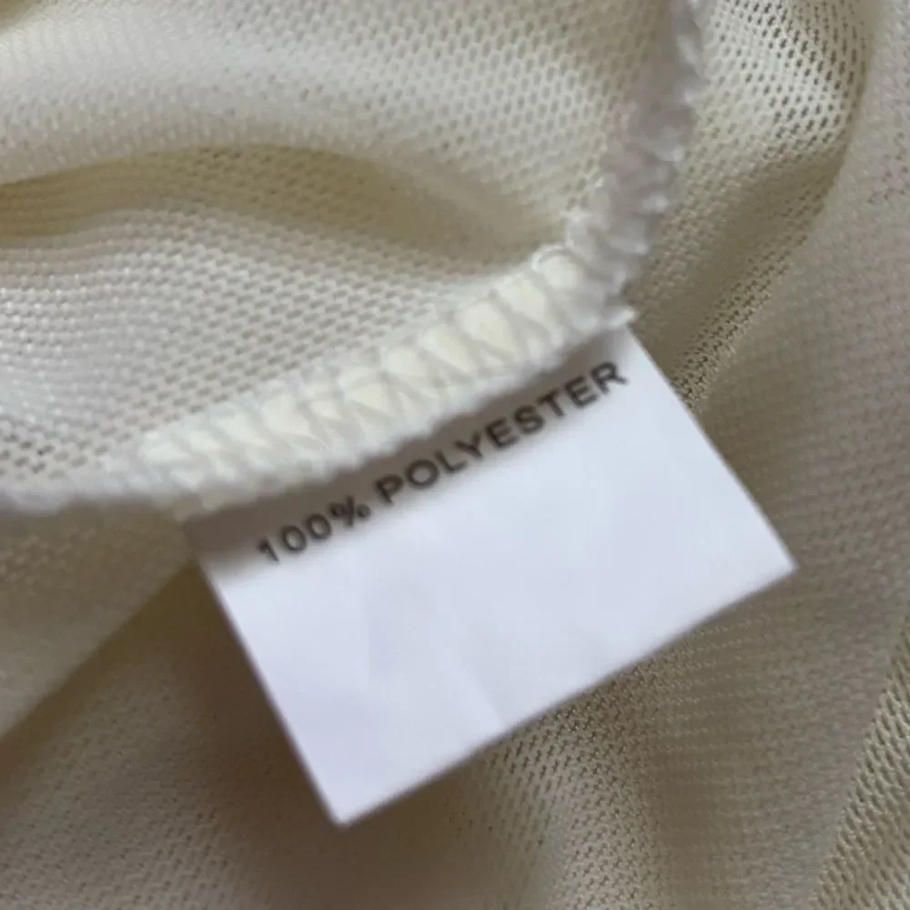 White Fox Boutique Bodysuit New Cream‎ Sheer Lace Sexy Womens Size Medium